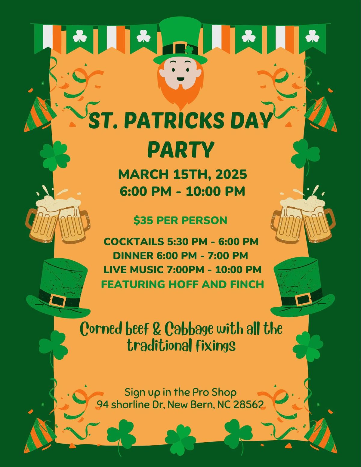 St. Patrick\u2019s Day Party