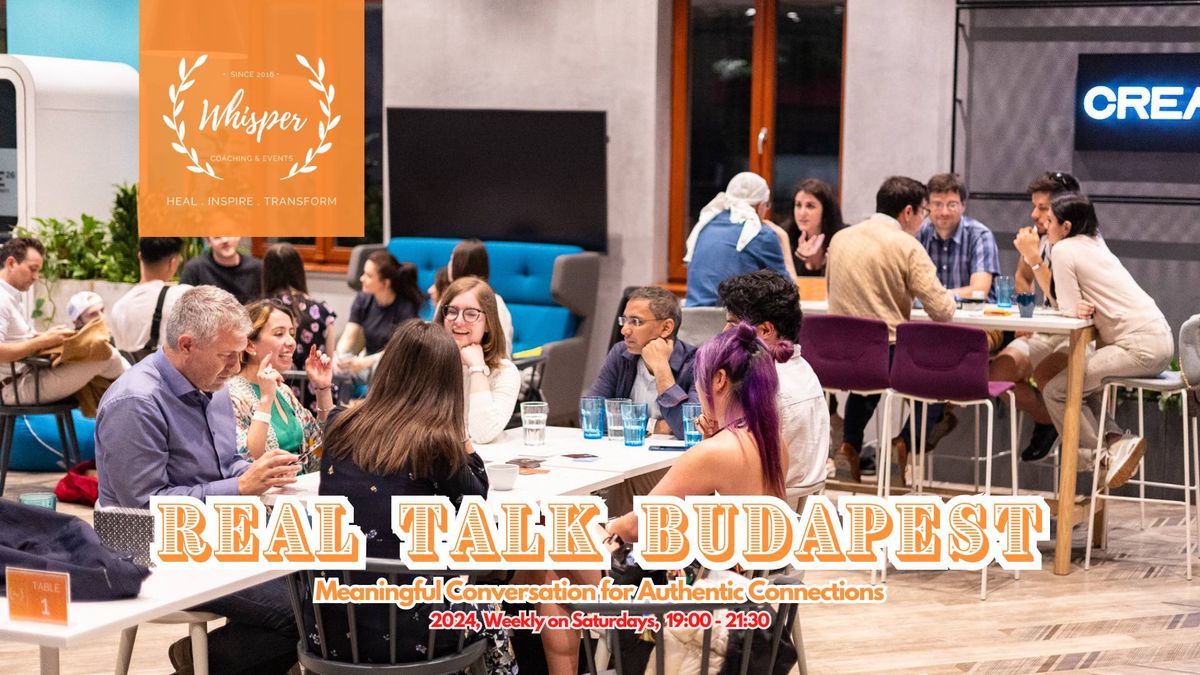 REAL TALK BUDAPEST (Vol. 26)