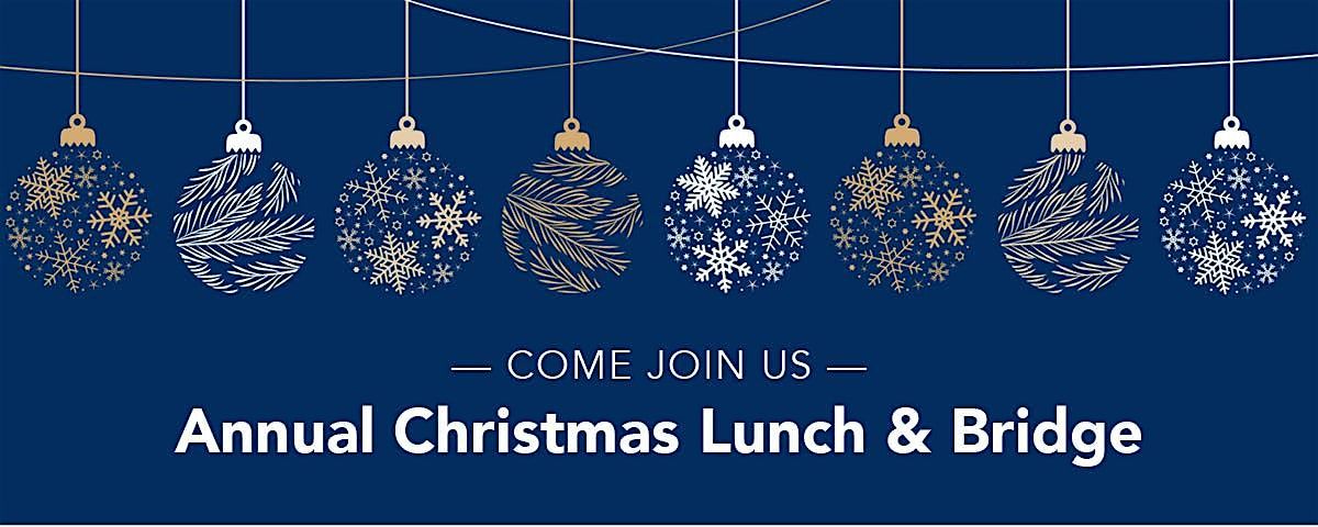 Annual Christmas Lunch & Bridge Fundraiser