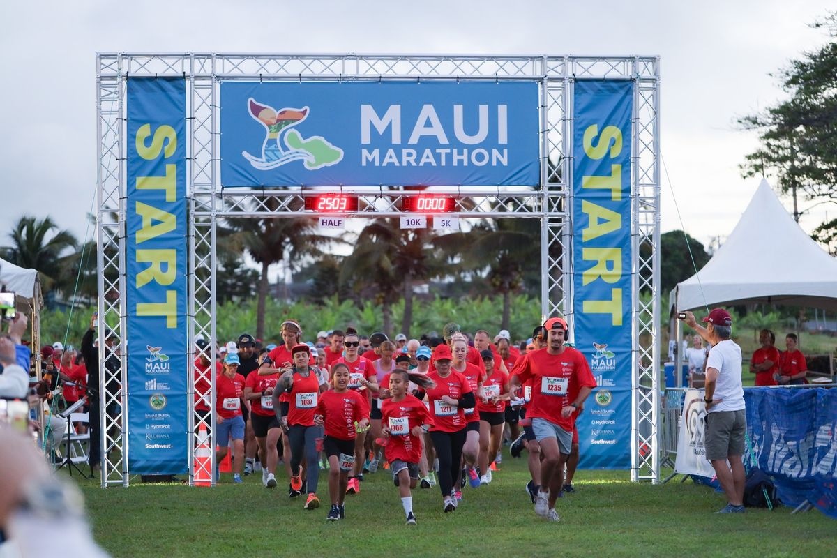 2025 Maui Marathon Events