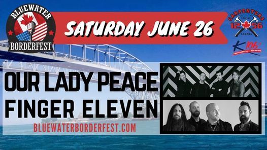 Our Lady Peace & Finger Eleven - Sarnia Bluewater BorderFest