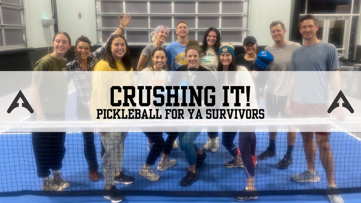 Crushing it! Pickleball Happy Hour for Young Adult Survivors