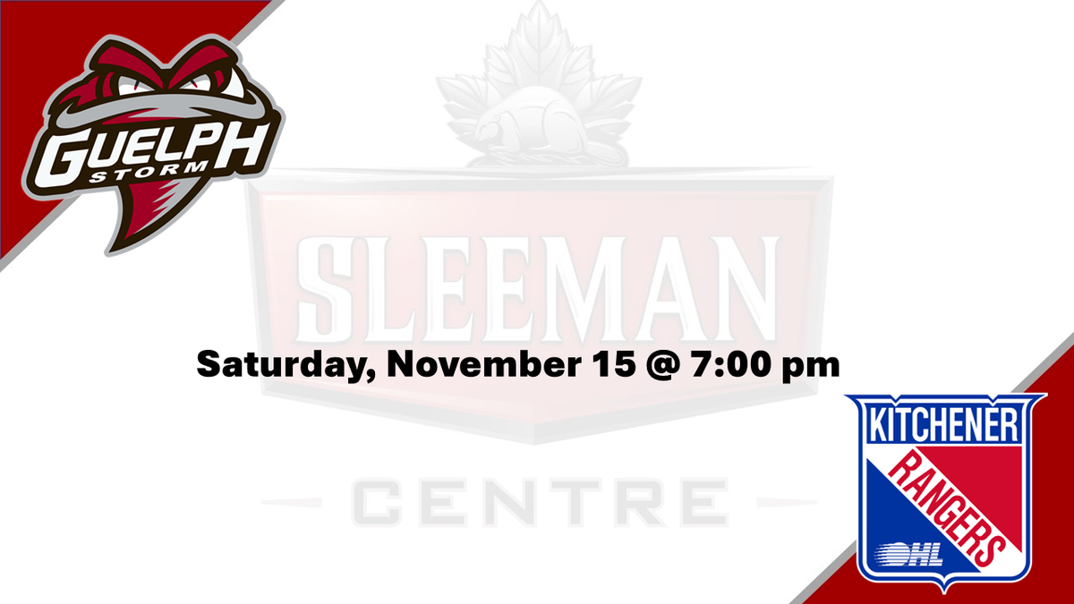 Parking Guelph Storm at Kitchener Rangers
