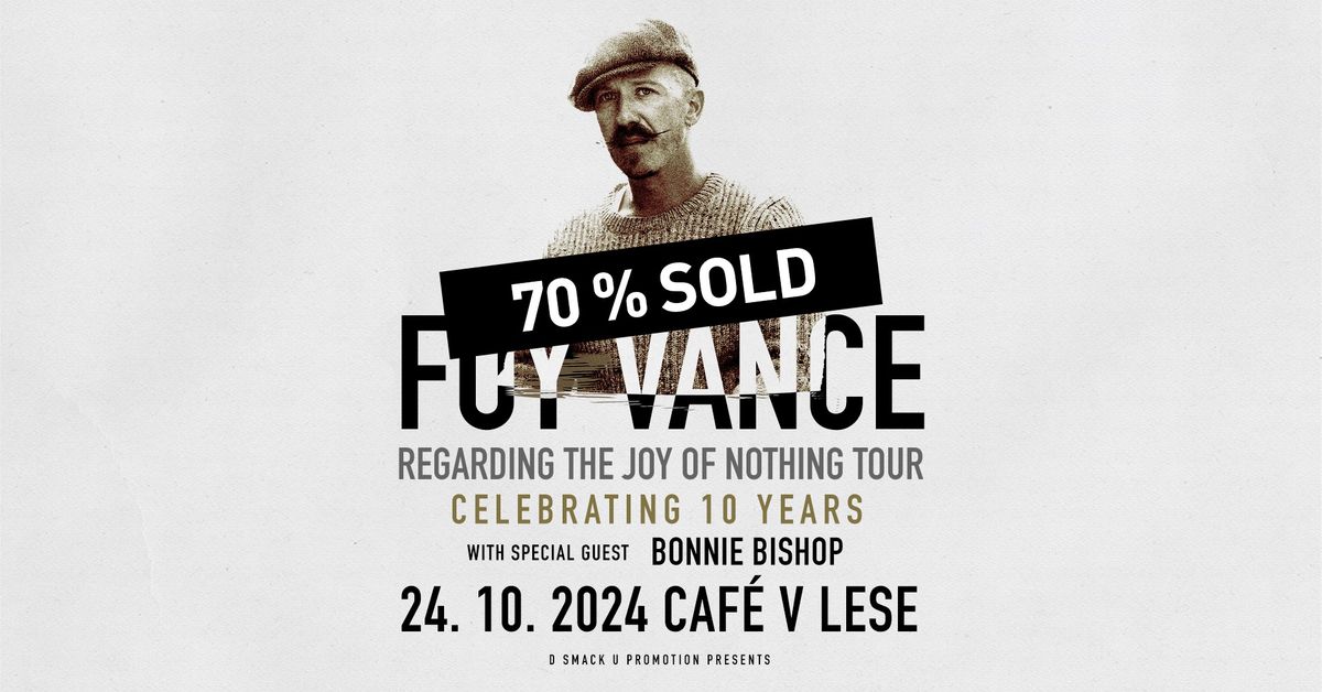 Foy Vance (IE) + support Bonnie Bishop \/ Caf\u00e9 V lese 