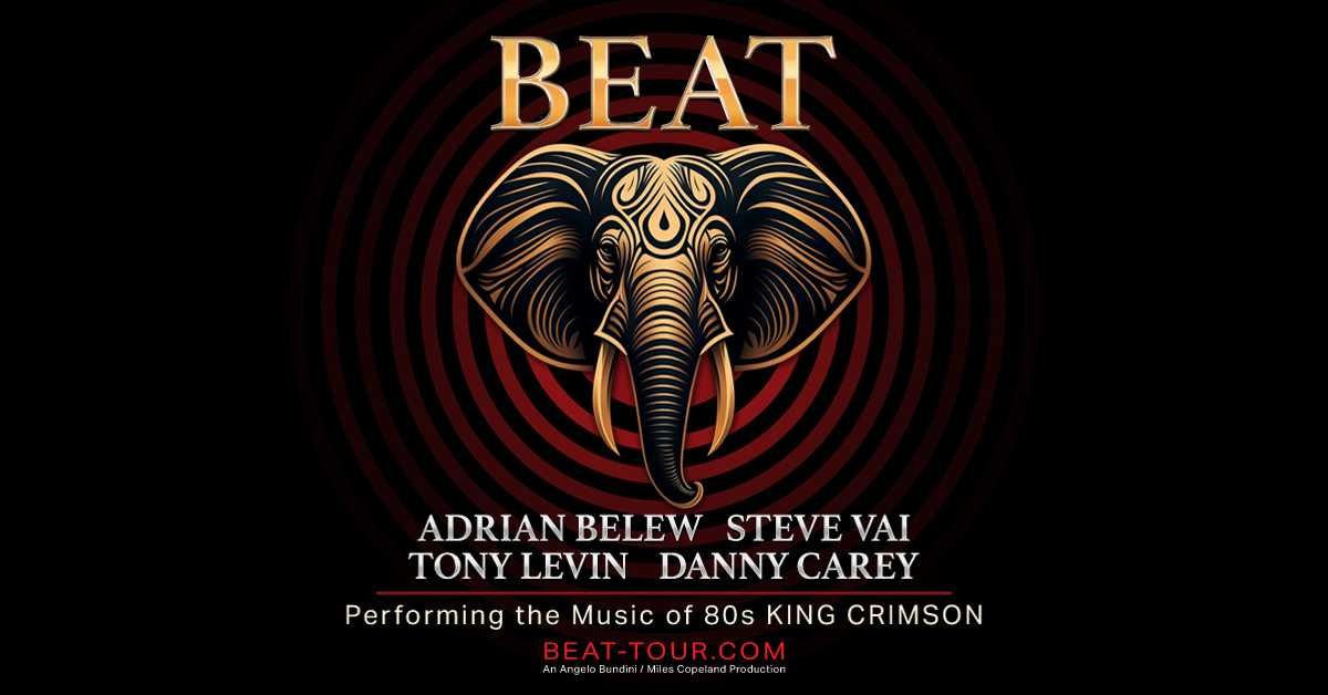 BEAT - Belew\/Vai\/Levin\/Carey play 80s King Crimson at The Palace Theatre