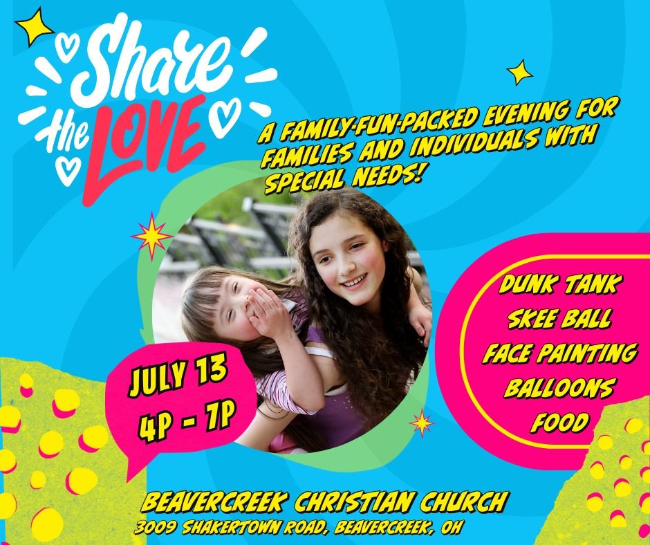 Share the Love - A Carnival for Individuals and Families with Special Needs