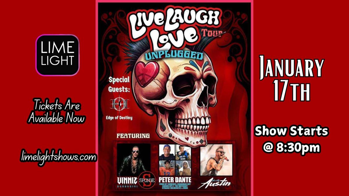 Live Laugh Love Tour : Unplugged at Club LimeLight Jacksonville NC