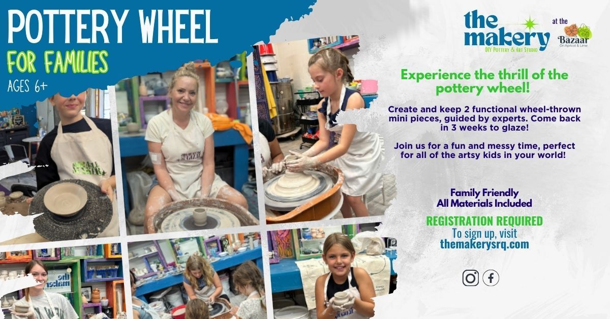 Pottery Wheel for Families!