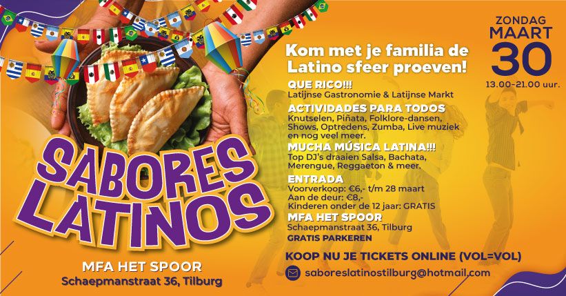 Sabores Latinos - Cultura Latina & Hispana en Tilburg