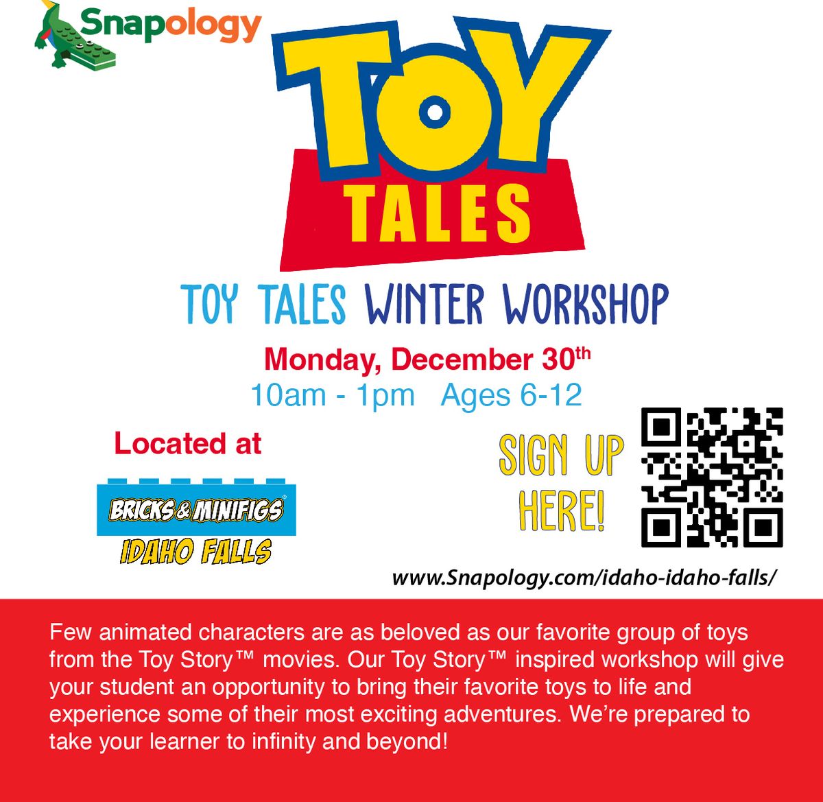 Toy Tales Winter Workshop