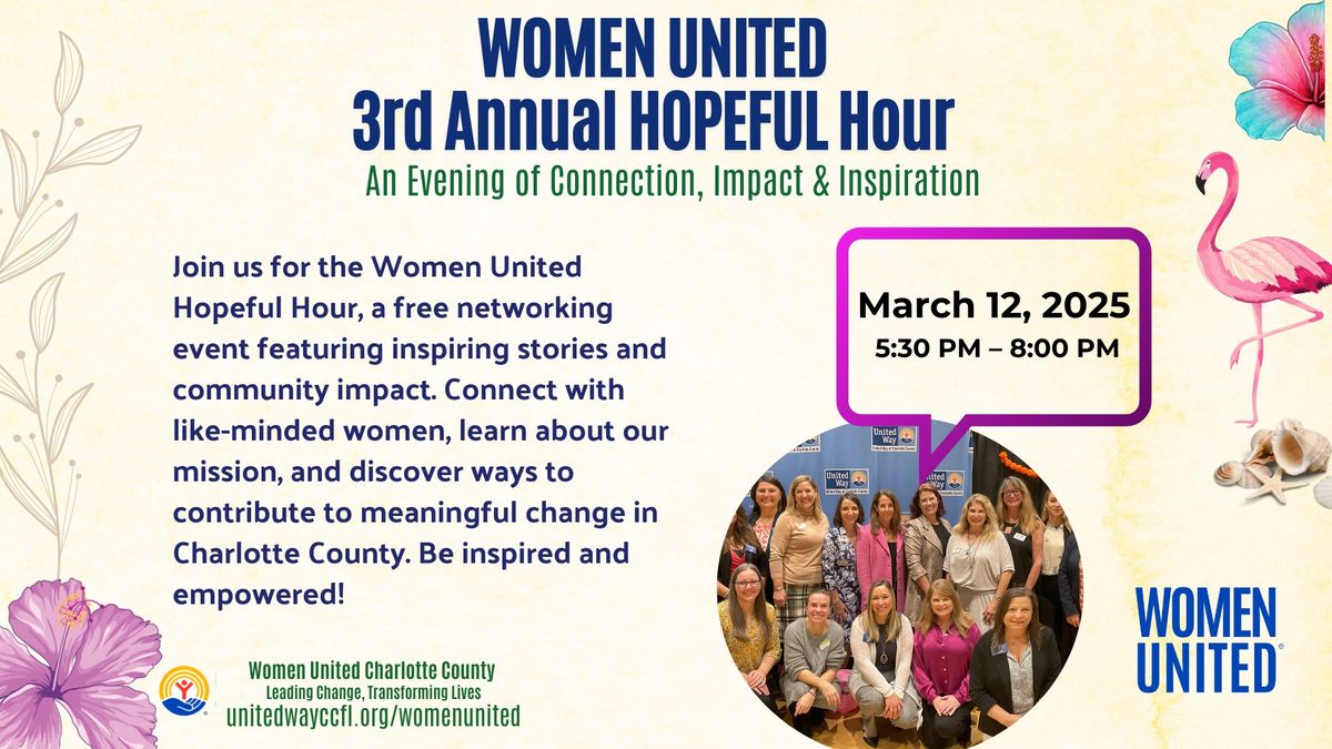 3rd Annual Women United HOPEful Hour