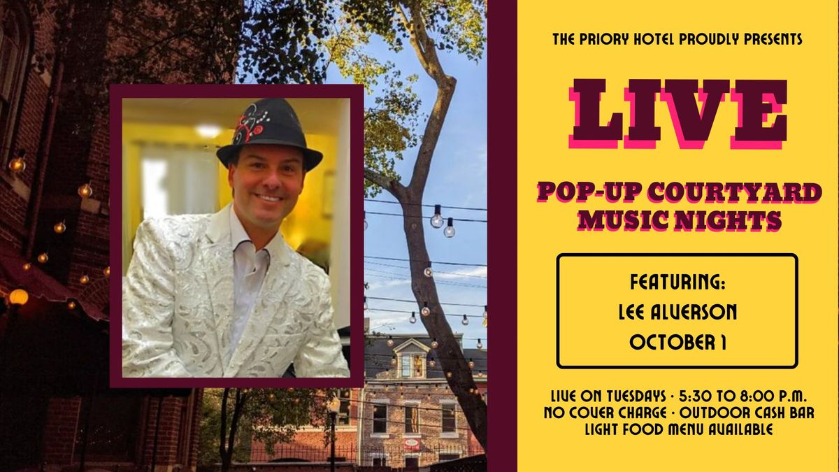 Lee Alverson - Live Pop-up Music Nights