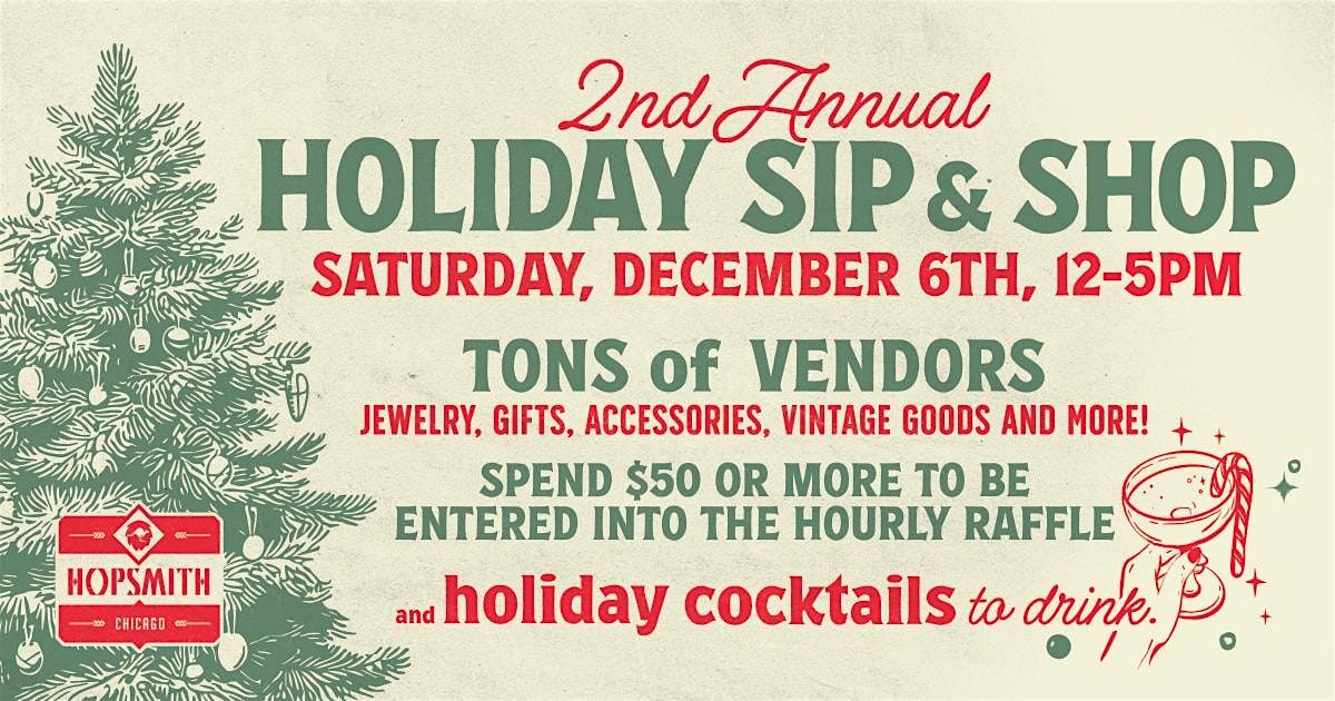 Holiday Sip & Shop II at Hopsmith