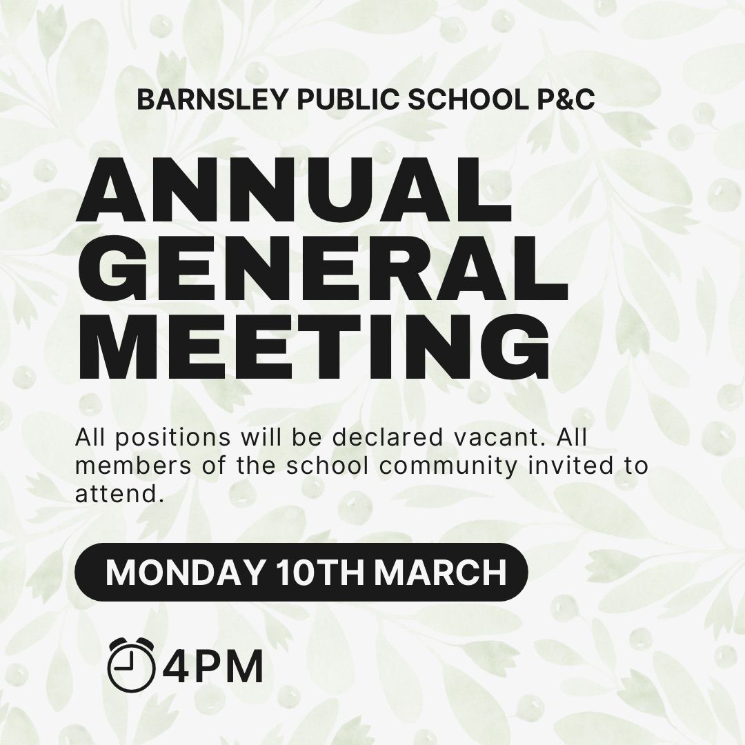 Annual General Meeting\/March General Meeting