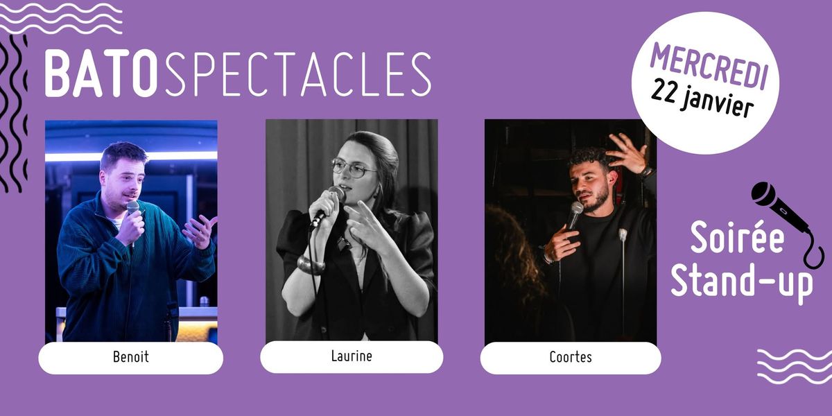 BATOSPECTACLES - Soir\u00e9e stand-up