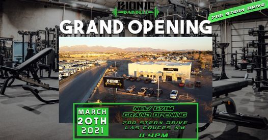Bionic Barbell Grand Opening