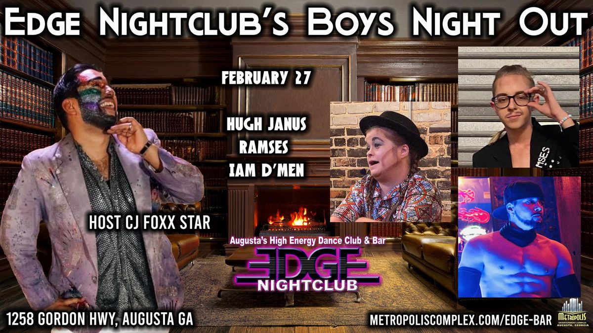 Edge Nightclub's Boys Night Out