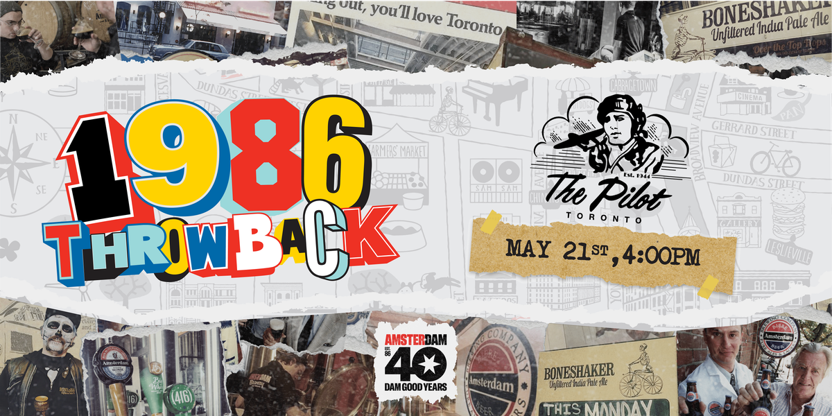FREE: Amsterdam's 40th Anniversary Party!