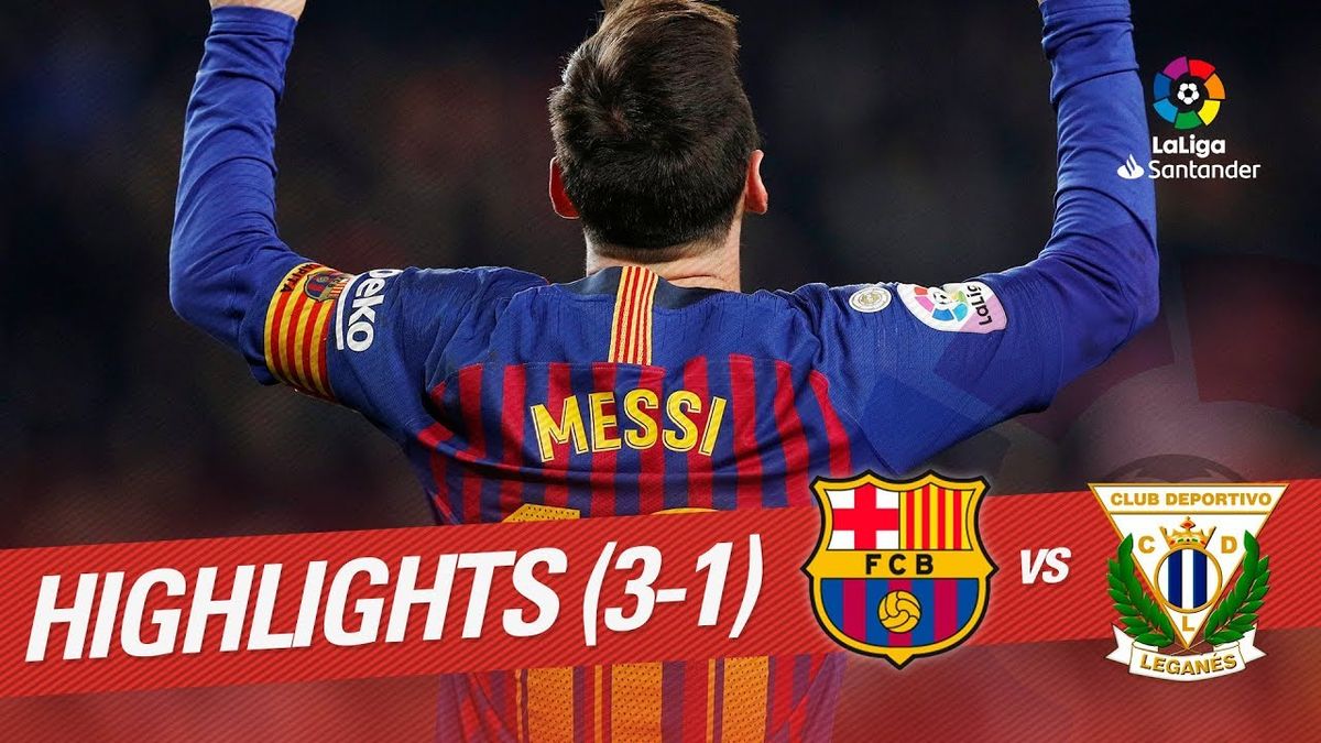 CD Legan\u00e9s vs FC Barcelona