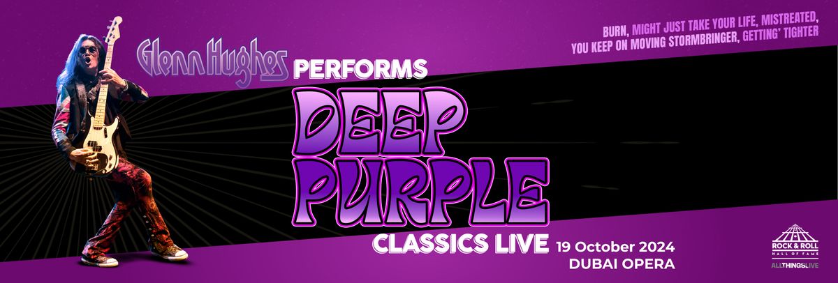 Glenn Hughes Performs Classic Deep Purple Live