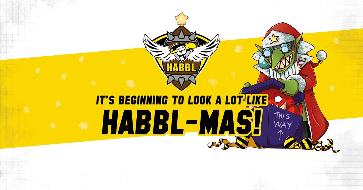 It\u2019s Beginning To Look a Lot Like HABBL-MAS!