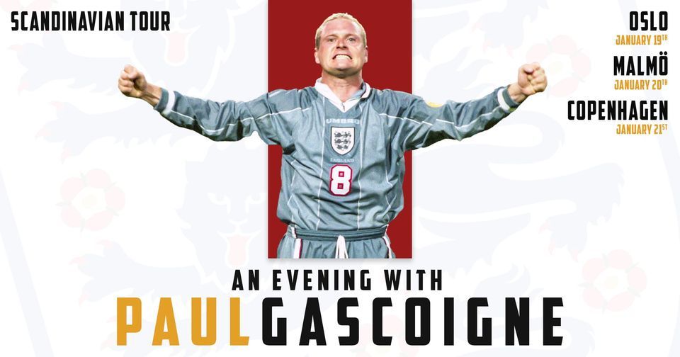An Evening With Paul Gascoigne | K\u00f8benhavn