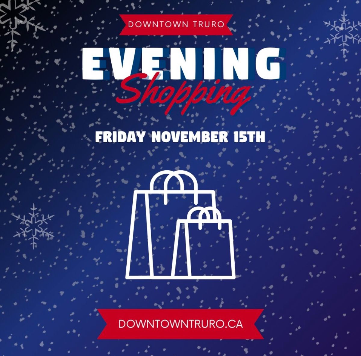 Downtown Truro Evening Shopping