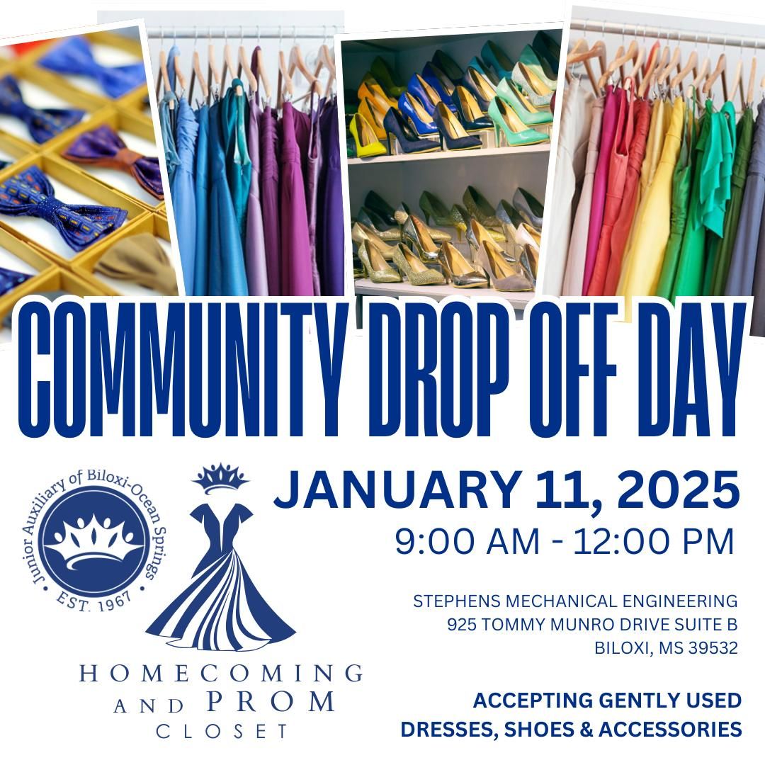 JABOS Homecoming & Prom Closet Community Drop Off Day