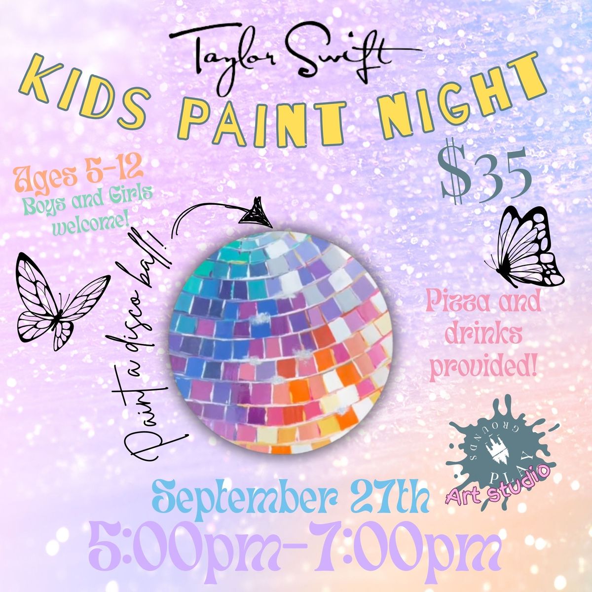 Taylor Swift Kids Paint Night!