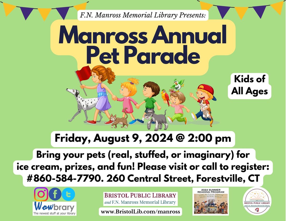 Manross Annual Pet Parade