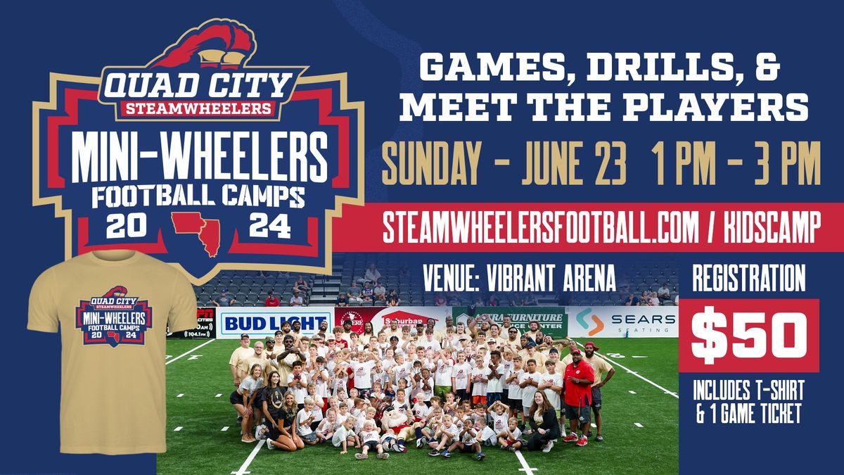 STEAMWHEELERS FOOTBALL KIDS CAMP 