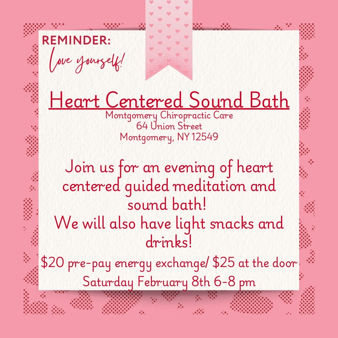 Heart Centered Sound Bath