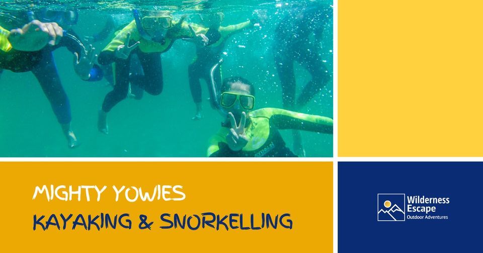 Mighty Yowies Kayaking & Snorkelling - April School Holiday 
