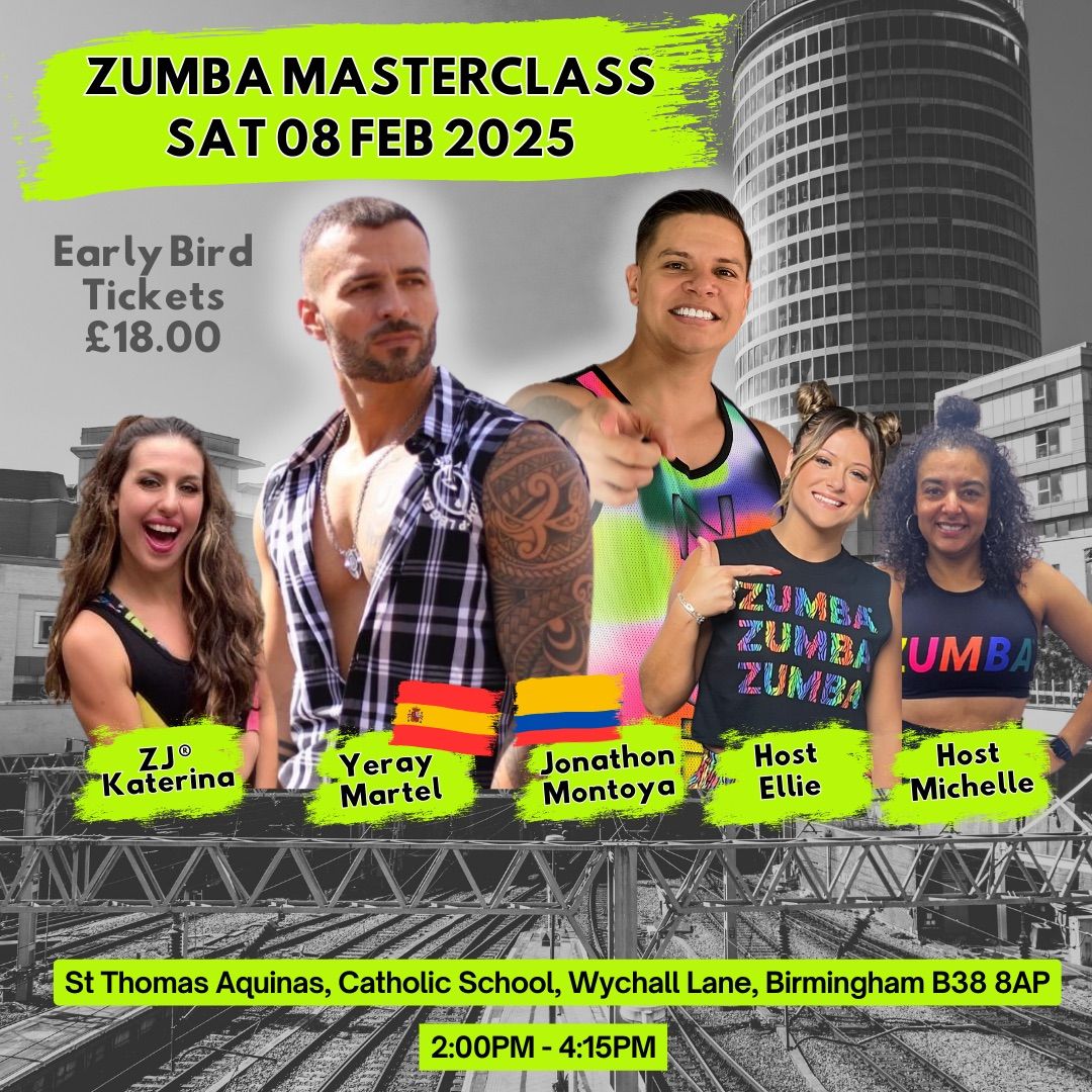 Zumba Masterclass with Jonathan Montoya & Yeray Martel 2025