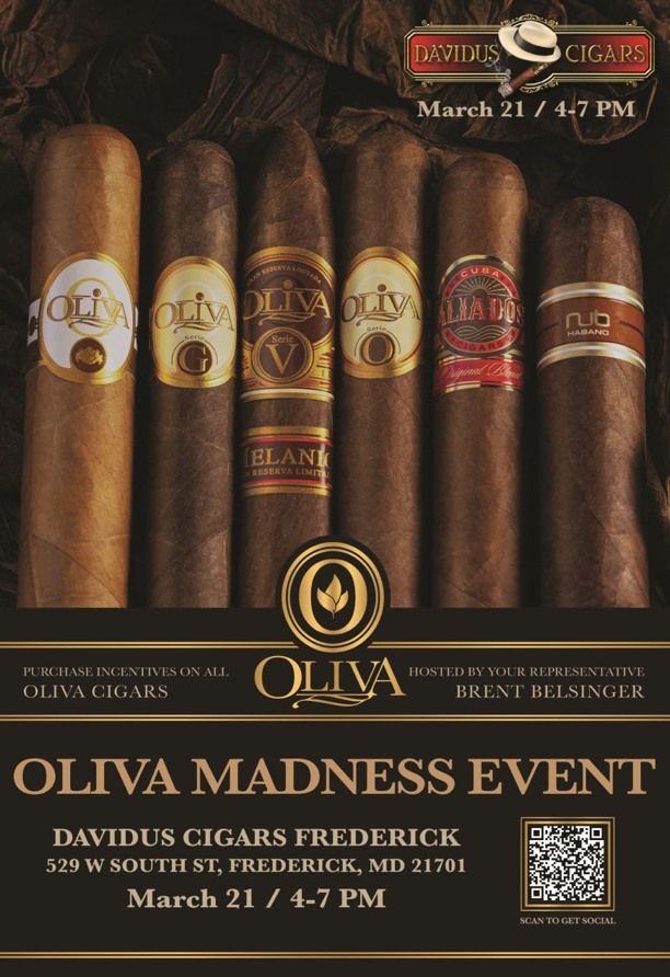 Oliva Madness Event @ Frederick!