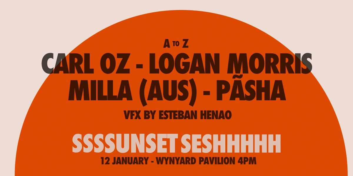 Sunday Sunset Seshhh at Wynyard Pavilion | 12 January 4 PM