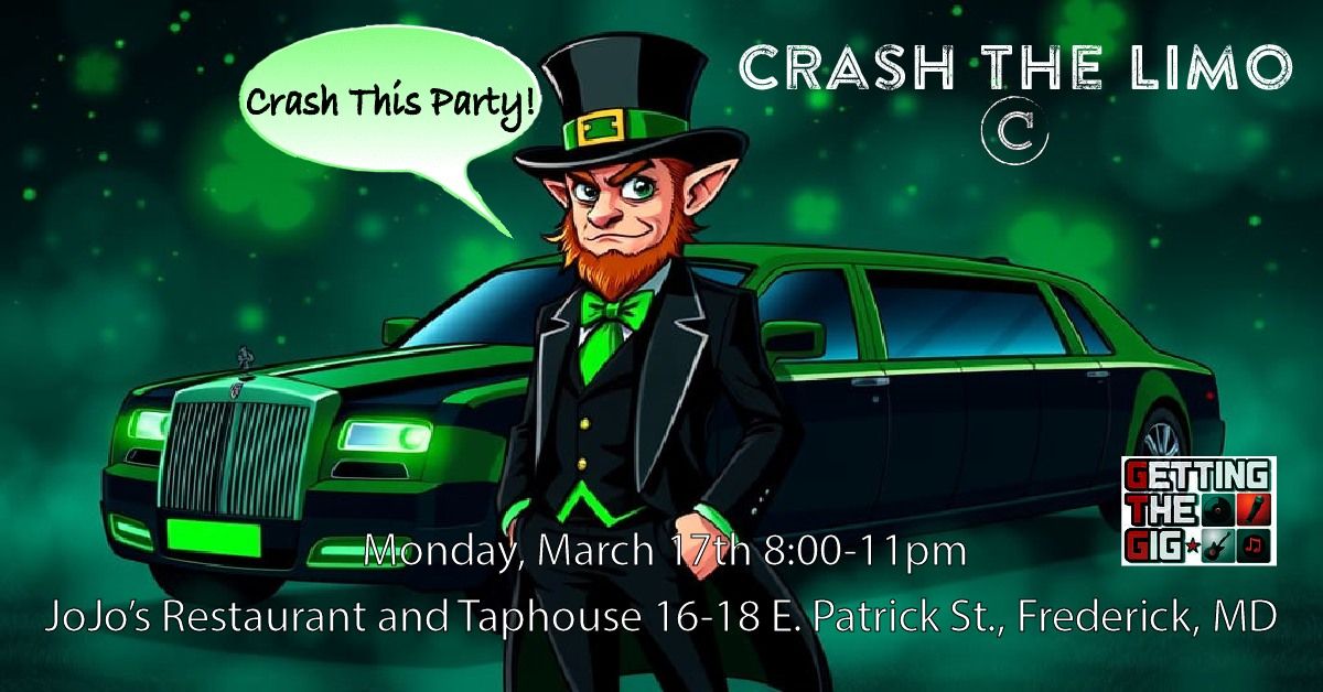 \ud83c\udf40\ud83c\udfb8 Crashing St. Patrick's Day @ JoJo's Restaurant & Tap House\ud83c\udfb8\ud83c\udf40