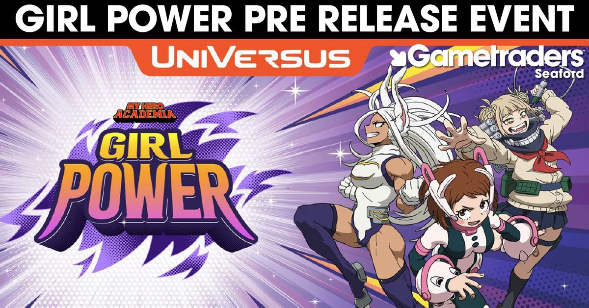 Universus My Hero Academia CCG Girl Power Pre Release Event
