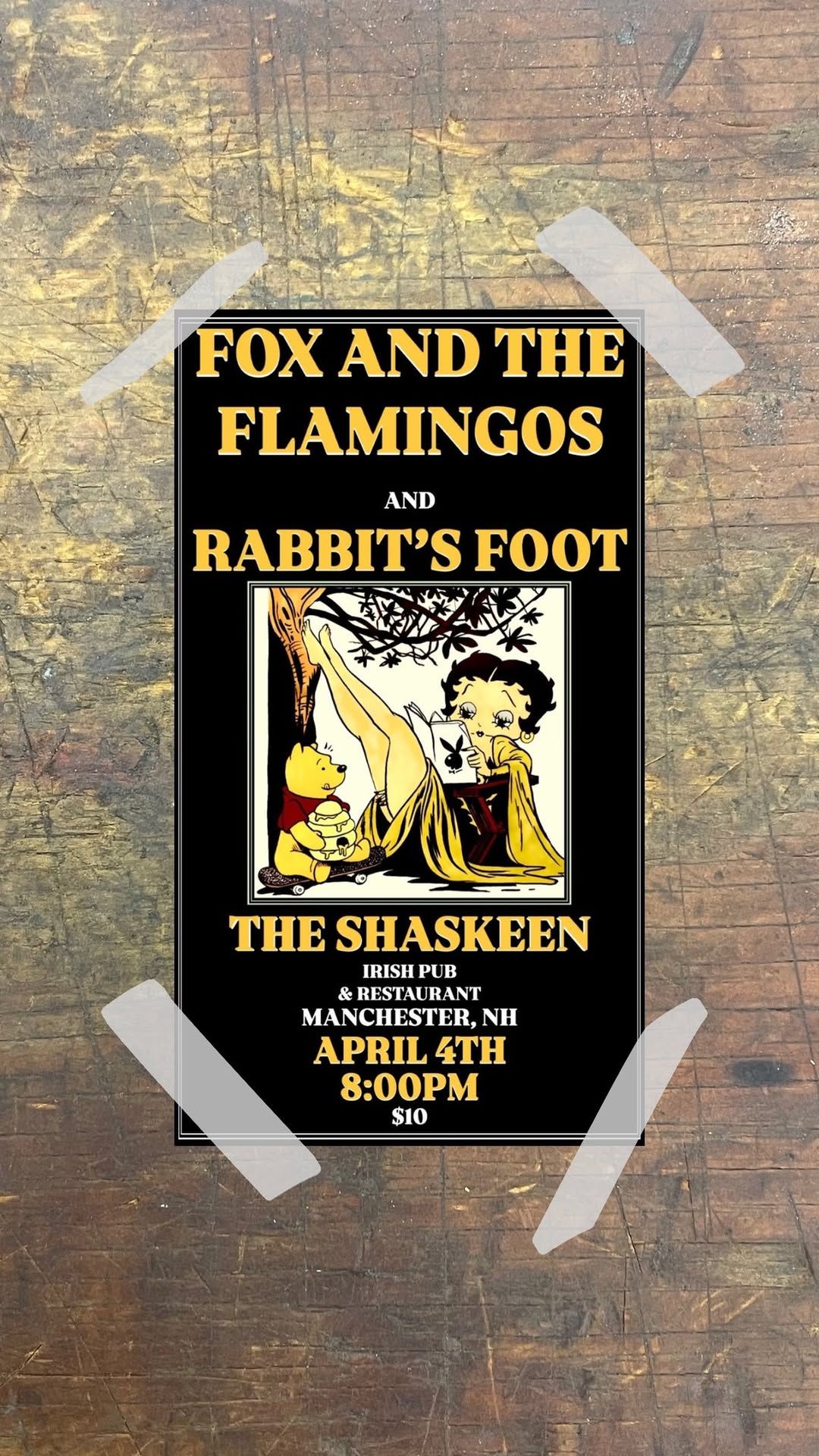 FOX AND THE FLAMINGOS AND RABBIT\u2019S FOOT