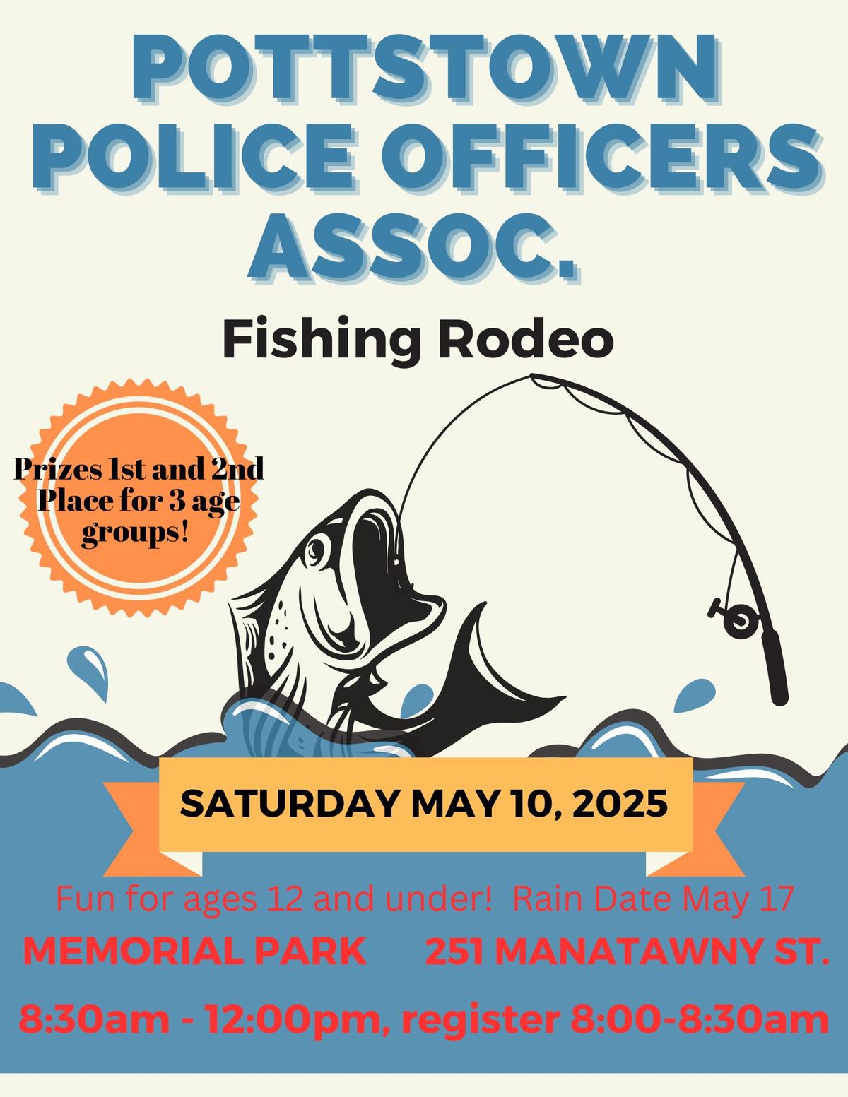 Pottstown Police Officer's Association Fishing Derby