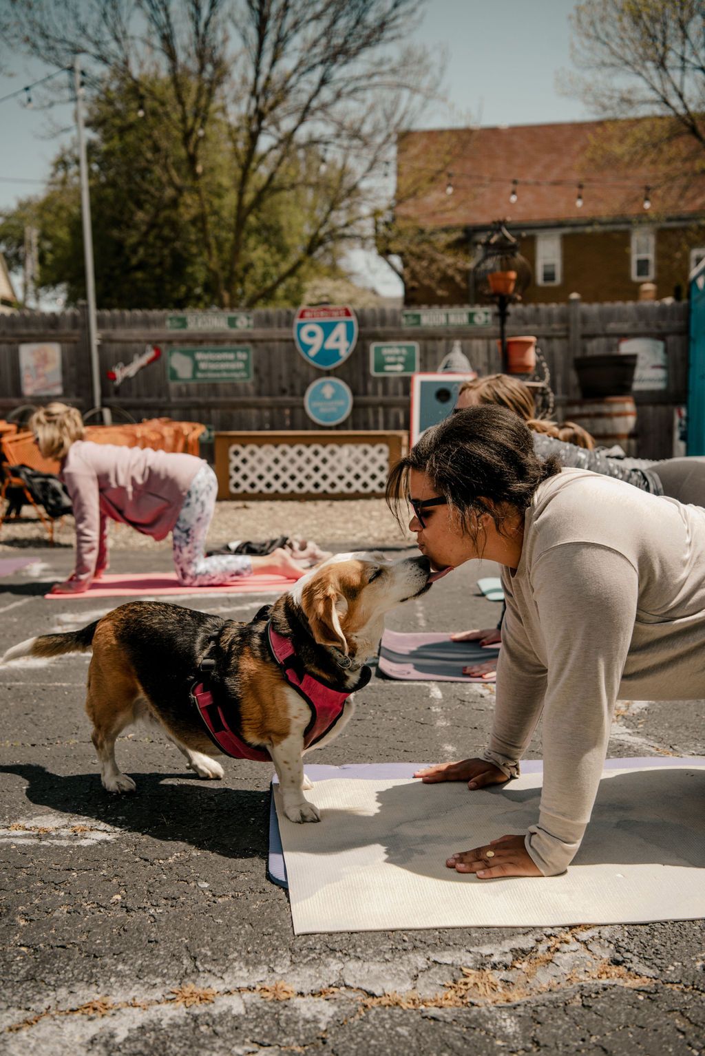 DOGA Fundraiser for MKE Dog Park @ Wag Around the Ward! - $25 pp
