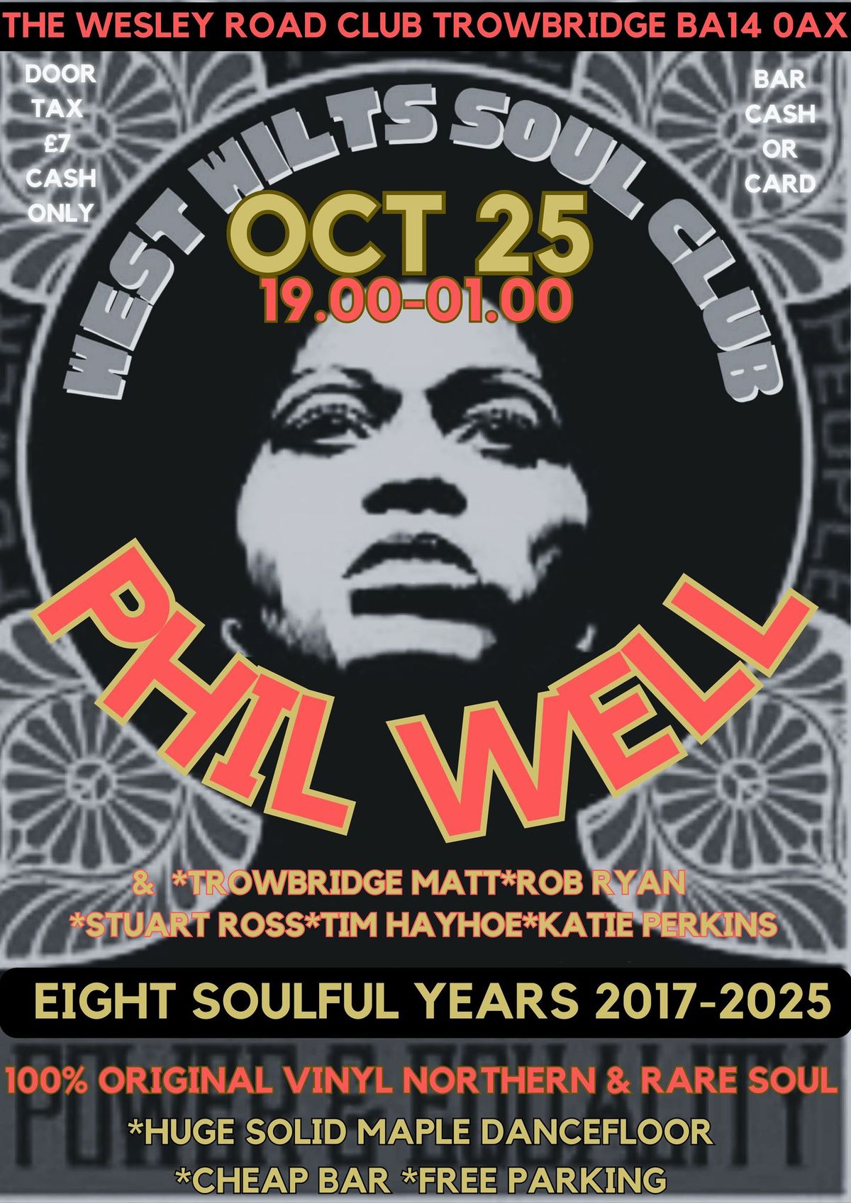 WEST WILTS SOUL CLUB OCTOBER 2025