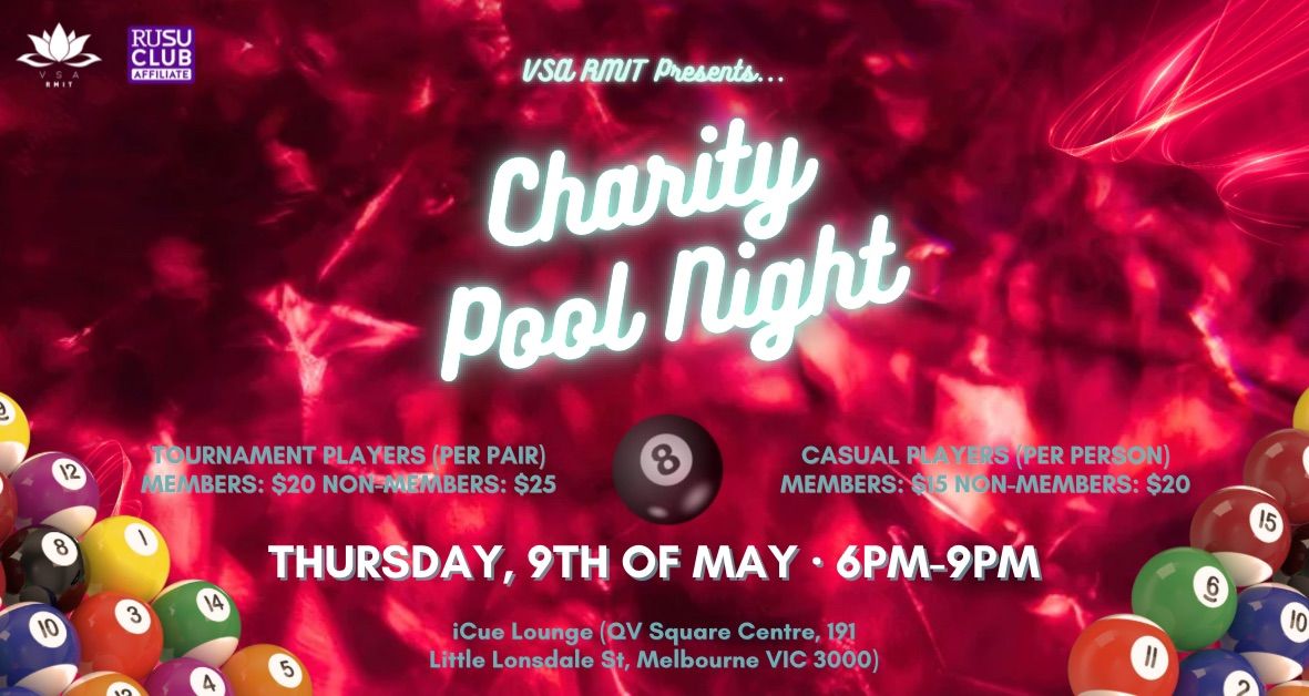 VSA RMIT Presents: Annual Charity Pool Night