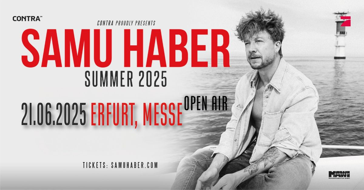 SAMU HABER - SUMMER 2025 \/\/ 21.06.2025 Erfurt, Open Air