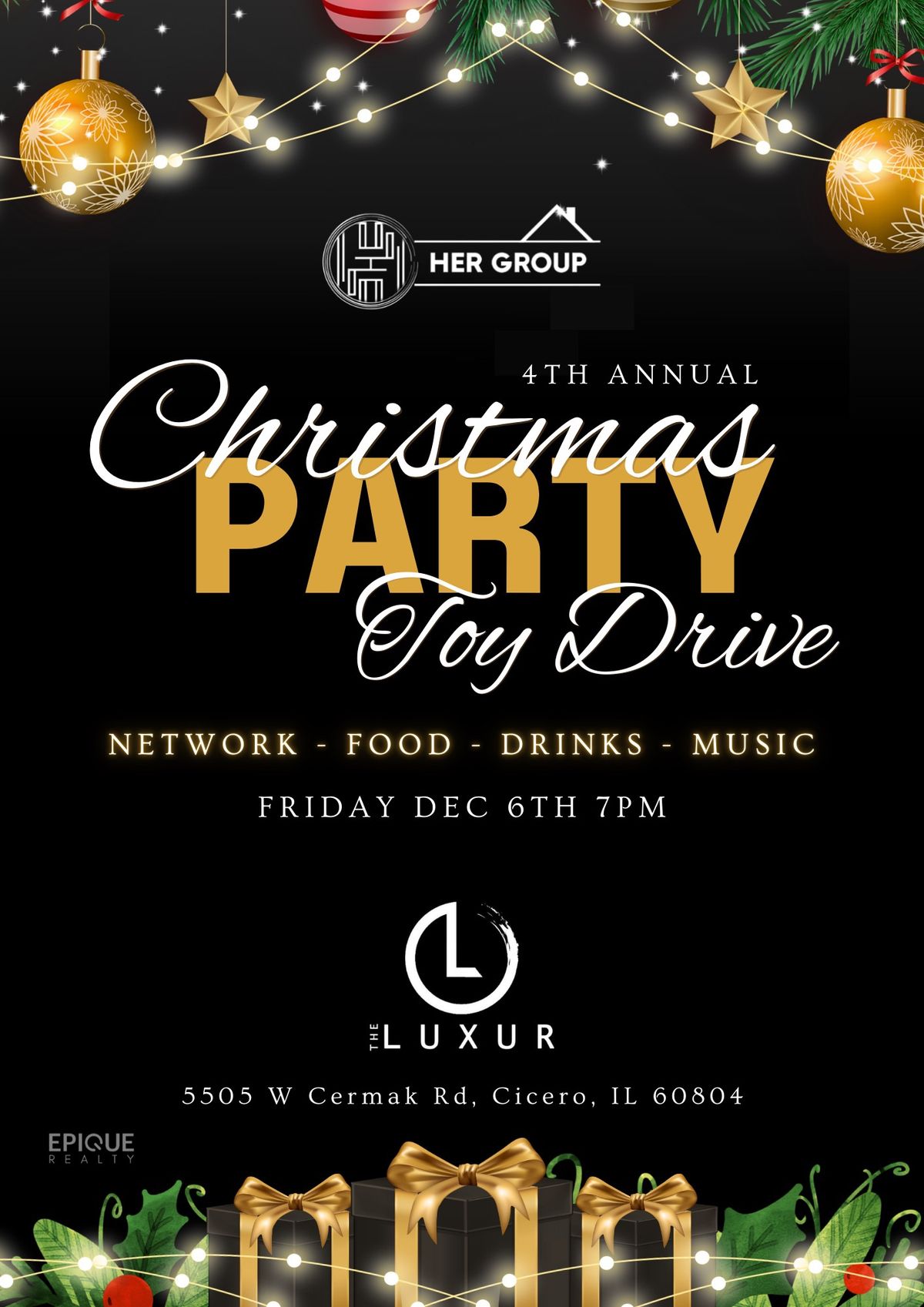 Christmas\ud83c\udf84 Party \ud83c\udf89 Toy Drive \ud83e\uddf8