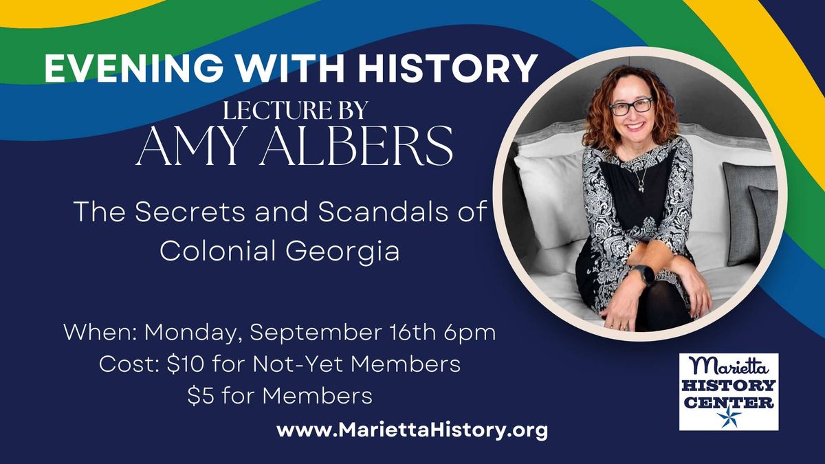 Evening With History: Amy Albers