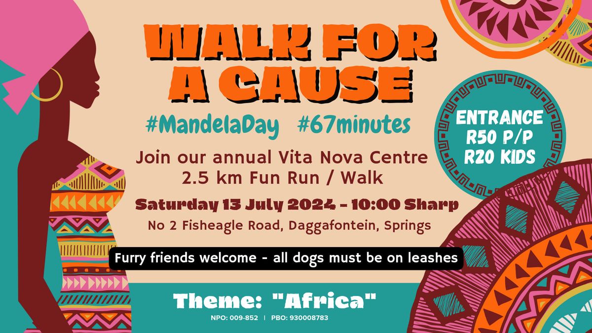 Walk for a cause! #67Minutes