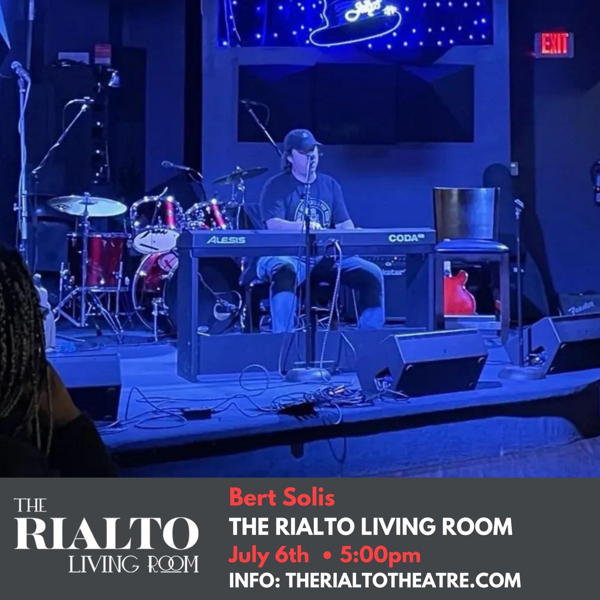 Bert Solis in The Rialto Living Room