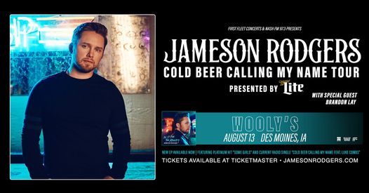 Jameson Rodgers at Wooly's