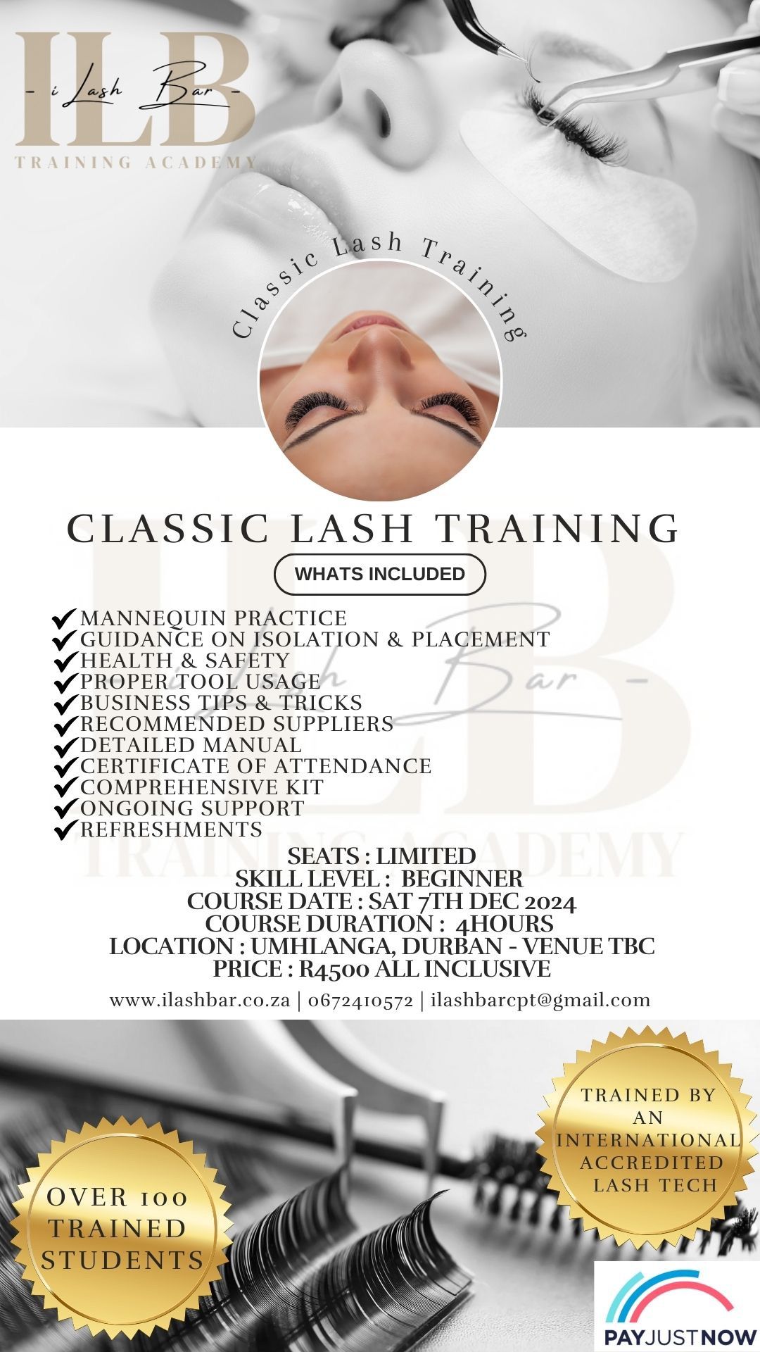 Classic Lash Training - Durban